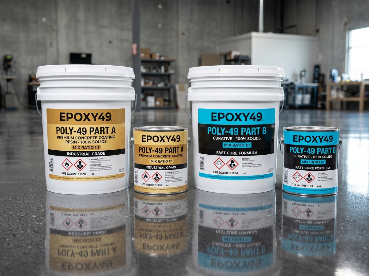 Epoxy49 5-Gallon Pails and Cans