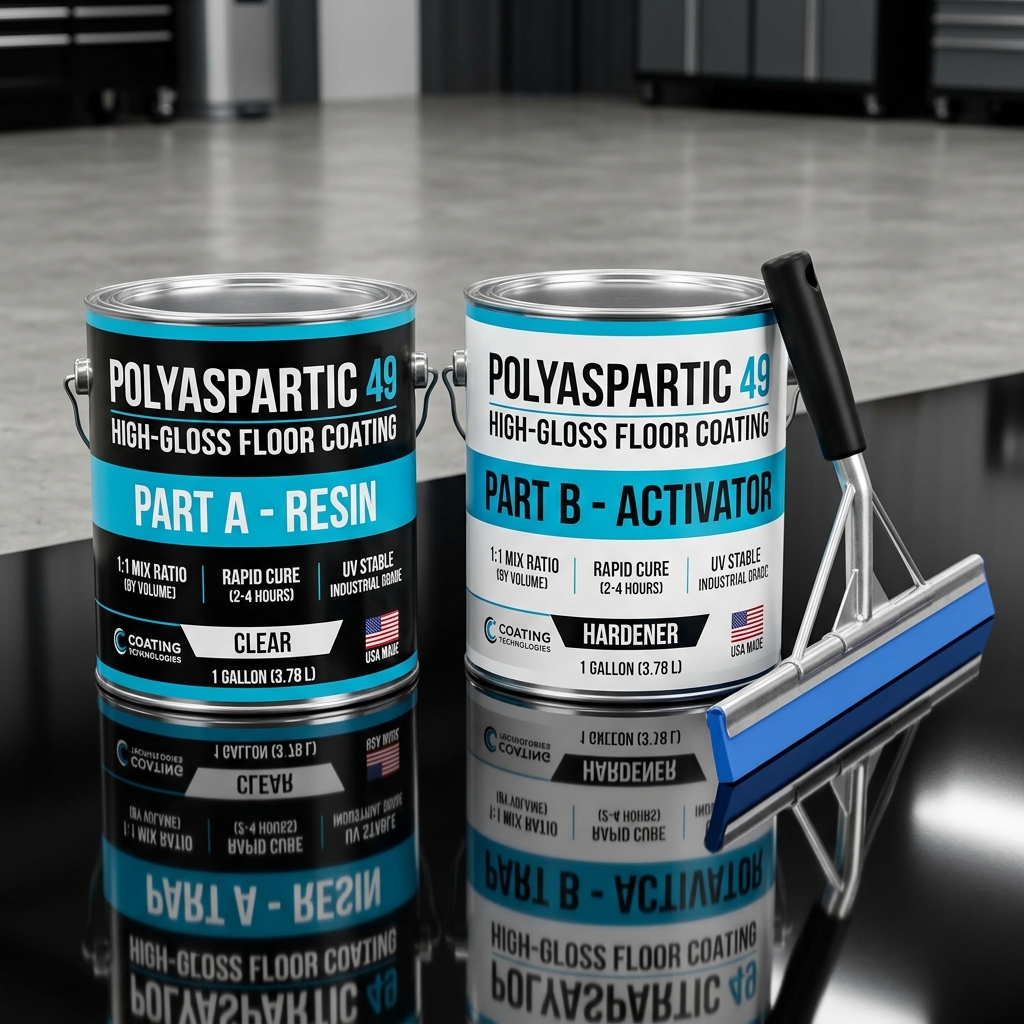 POLYASPARTIC 49 Commercial Chemical Kit